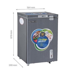 Tủ đông mini Hòa Phát HCF 106S1ĐSH 107 lít