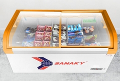 Tủ đông Sanaky VH-899KA mặt kính cong 800L