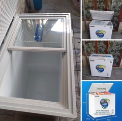 3 Mẫu tủ đông mini gia đình 100l - 150l - 200l.