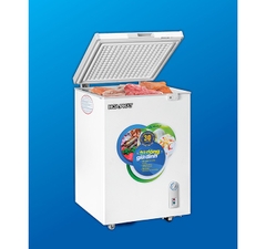 Tủ đông mini Hòa Phát HCF 106S1Đ 1 ngăn 1 cánh 110L nguyên đông Dàn đồng