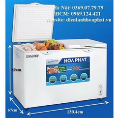 Tủ 1 ngăn đông 2 cánh mở 600L ( lòng sử dụng thực 352L) dài 1,3 MÉT