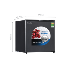 Tủ lạnh mini Funiki FR-51DSU 46 lít