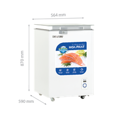 Tủ Đông 107L Hòa Phát HPF-AD6107.T1