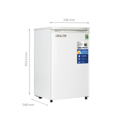 Tủ Đông 106L Hòa Phát HPF-UAH6106 Cửa Trước, Dạng Đứng, 4 Ngăn