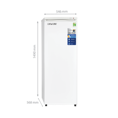 Tủ Đông 208L Hòa Phát HPF-UAH6208 Cửa Trước, Dạng Đứng, 7 Ngăn
