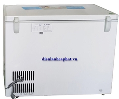 Tủ đông bán hàng Hòa Phát 300l 1 chế độ đông chính hãng.