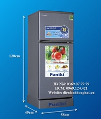 Tủ lạnh 125 lít funiki Hòa Phát