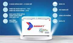 Tủ đông Inverter Sanaky VH-3699W4KD 360 lít