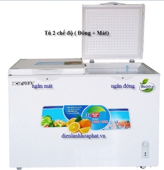 Tủ đông hòa phát 400l 2 chế độ