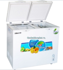 Tủ đông Hòa Phát 210l ,2 ngăn đông và mát.