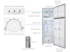 Tủ lạnh LG GN-M255PS inverter 255 lít