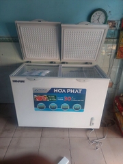 Tủ 1 ngăn đông + 1 ngăn mát 600 lít ( lòng sử dụng thực 250L) dài 1.24 mét rộng 61cm