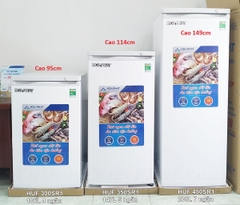 3 MẪU tủ đông đứng GIA ĐÌNH chia ngăn XẢ KHO TẾT