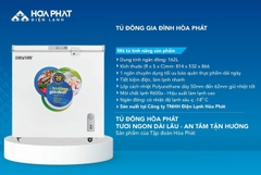 4 MẪU TỦ ĐÔNG MINI HOÀ PHÁT