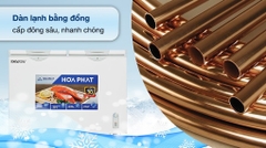 Tủ đông Hòa Phát 2 ngăn 2 cánh HCF 606S2Đ2 606 Lít lòng sử dụng 245L