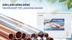 Tủ đông Hòa Phát 1 ngăn 1 cánh HCF 516S1Đ1 500L (Lòng sử dụng trong 252L)