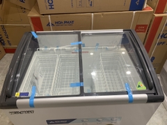 Tủ Đông mặt kính 280L Hòa Phát HSF-AD8280.C1 Công Nghệ Inverter, 1 Ngăn 2 Cửa Lùa