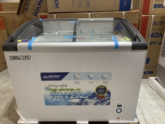 Tủ Đông mặt kính 280L Hòa Phát HSF-AD8280.C1 Công Nghệ Inverter, 1 Ngăn 2 Cửa Lùa