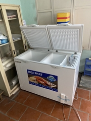 Tủ Đông + Mát 271L Hòa Phát HPF-BD6271 2 ngăn 2 cánh mở dàn đồng