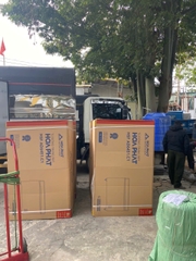 Tủ Đông mặt kính cong 451L Hòa Phát HSF-AD6451.C1 1 ngăn 2 cửa lùa