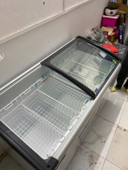 Tủ Đông mặt kính 451L Hòa Phát HSF-AD8451.C1 Công Nghệ Inverter, 1 Ngăn 2 Cửa Lùa