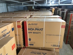Tủ Đông + Mát 271L Hòa Phát HPF-BD6271 2 ngăn 2 cánh mở dàn đồng