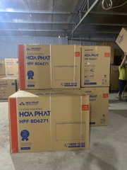 Tủ Đông + Mát 271L Hòa Phát HPF-BD6271 2 ngăn 2 cánh mở dàn đồng