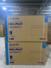 Tủ Đông mặt kính 451L Hòa Phát HSF-AD8451.C1 Công Nghệ Inverter, 1 Ngăn 2 Cửa Lùa