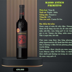 Rượu vang Masso Antico