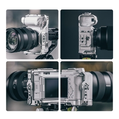Falcam F22 & F38 & F50 Quick Release Cage Silk Silver (FOR SONY ZV-E1) - C00B3501W