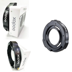 Đế chuyển ngàm Bowen qua ngàm Godox cho dòng ML60Bi, ML100Bi, AD300 - Godox ML-GB