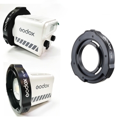 Đế chuyển ngàm Bowen qua ngàm Godox cho dòng ML60Bi, ML100Bi, AD300 - Godox ML-GB