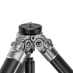 Chân máy ảnh carbon Tripod Leofoto AZURE - AZ-204C+LH-25R (half-silver)