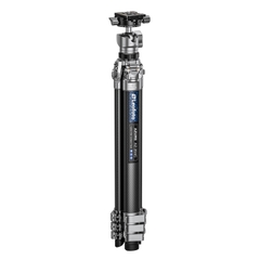 Chân máy ảnh carbon Tripod Leofoto AZURE - AZ-204C+LH-25R (half-silver)