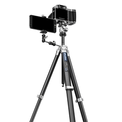 Chân máy ảnh carbon Tripod Leofoto AZURE - AZ-204C+LH-25R (half-silver)