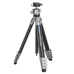 Chân máy ảnh carbon Tripod Leofoto AZURE - AZ-235C+LH-30R (half-silver)