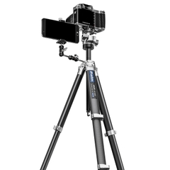 Chân máy ảnh carbon Tripod Leofoto AZURE - AZ-235C+LH-30R (half-silver)