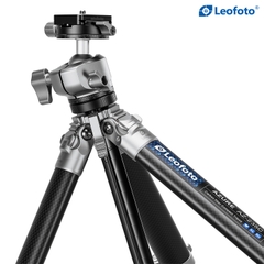 Chân máy ảnh carbon Tripod Leofoto AZURE - AZ-235C+LH-30R (half-silver)