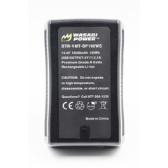 Pin Wasabi dùng cho V-Mount 13200 mAh - BTR-VMT-BP190WS