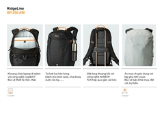 Balo đa năng Lowepro Ridgeline BP 250 AW - LP36984 / LP36986