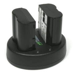 Bộ pin sạc Wasabi dùng cho Nikon D600, D610, D750, D800, D800E, D810, D7000, D7100 - EN-EL15