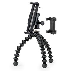 Combo Chân Joby GorillaPod Stand + GripTight MOUNT PRO + Đế kẹp điện thoại +  Đầu bi - JB01328+JB01468+MH2N+S2
