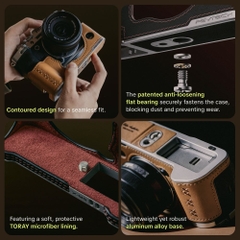 PGYTECH Leather Camera Case for FUJIFILM X100 VI