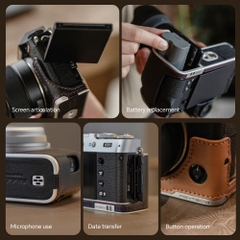 PGYTECH Leather Camera Case for FUJIFILM X100 VI
