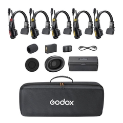 Tai nghe đàm thoại không dây Godox SkyTalk Air KIT 5S (cho 5 người sử dụng)