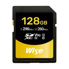 Thẻ nhớ Wise 128GB / 256GB / 512GB SDXC UHS-II V60 / V90 - SD-S128 / SD-S256 / SD-S512 / SD-N128 / SD-N256