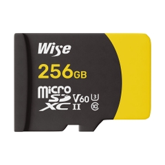 Thẻ nhớ Wise 128GB / 256GB microSDXC UHS-II V60 - mSD-S128 / mSD-S256