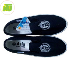 Giày vải asia xỏ xanh