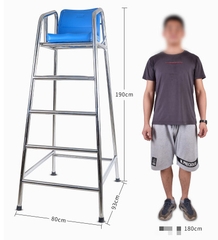 Ghế quan sát gấp gọn 1.9m inox 304