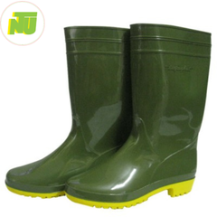 Ủng TD 284 xanh rêu đế vàng